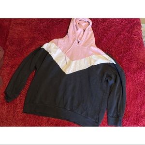 H&M colorblock hoodie